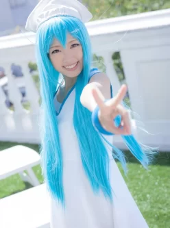 乌贼娘cosplay，清纯妹子，尺度很大【201P 48.1M】【百度网盘】